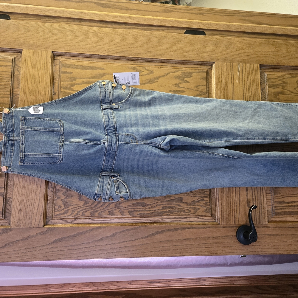Ingrid & Isabel Blue Denim Overalls